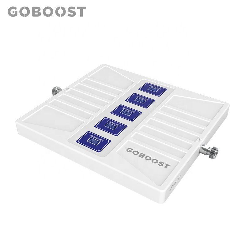Goboost boosters B20 B8 B3 B1 B7 five band set amplificador rural de seal 5g repetidor 4g booster
